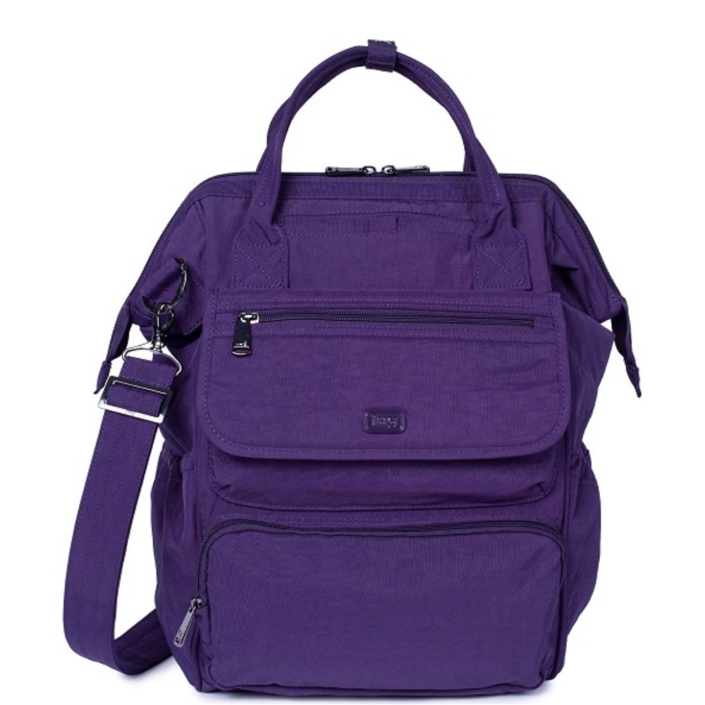 Purple Lug Via Convertible Tote